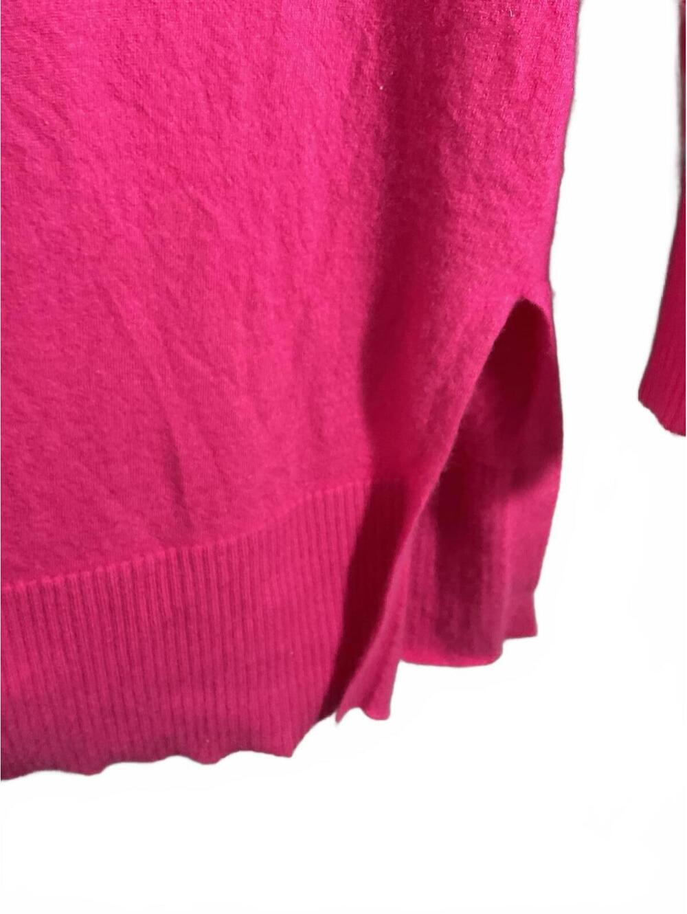 Carlisle Collection Pink Open Front Cashmere Cardigan XL - Picture 4 of 10